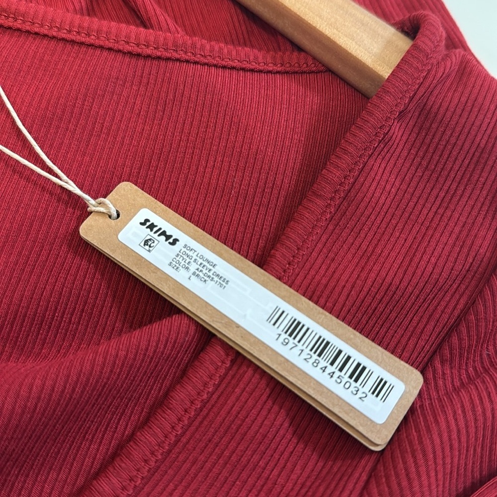 SKIMS Ribbed Cotton Maxi Dress - Picture 7 of 8